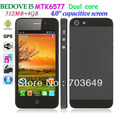 BEDOVE I5 MTK6577 Dual Core 512MB RAM 4GB ROM Android 4.0 3G Smart Phone 4" Capacitive Screen (854*480) GPS WIFI Bluetooth