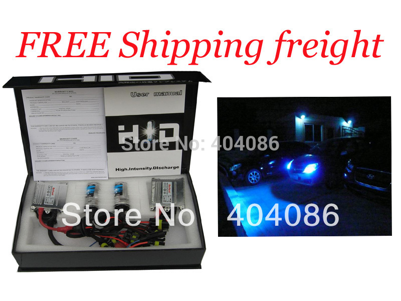 H4 H1 H7 H9 H11 9005 9006 25000K Blue color HID AC Slim Kit /Free shipping(China (Mainland))