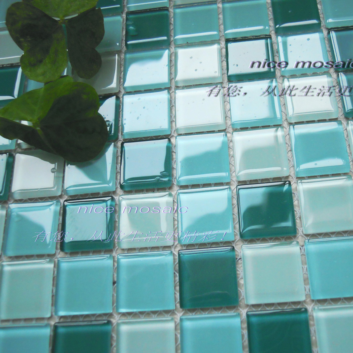 blauw glas kristal moza?ek tv achtergrond muur muurschildering tegels Afzuiging Badkamer Maken ~ blauw glas kristal moza?ek tv achtergrond muur muurschildering tegels