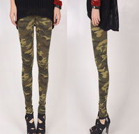 Military 2013 summer multicolour Camouflage milk silk high elasticity viscose ankle length legging