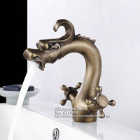 Dargon Design Vintage Brass Bathroom Bar Lavatory Sink Faucet Basin Mixer Taps 2230681