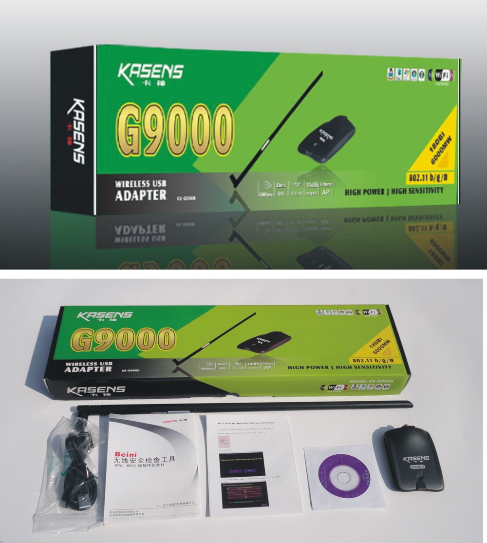 wireless usb wifi adapter kasens ks-g5000 driver