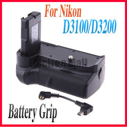 FREE SHIPPING!!NEW Pro Vertical Battery Grip BP-D3100 + Transfer Cable for Nikon D3100 D3200 DSLR Camera,Drop SHIPPING!!(China (Mainland))