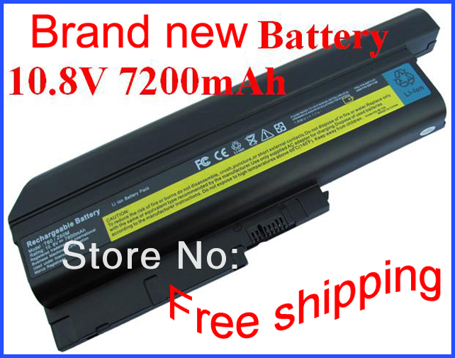 New Battery 40Y6795 40Y6797 40Y6799 92P1128 for Lenovo IBM ThinkPad T60 R60 T61 R61 R61I R60E Z61E SL400 SL500 Series +Mail Free(China (Mainland))