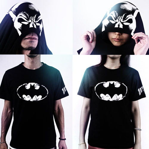 Freeshipping batman superman t shirt 2013 T-shirt personalized short-sleeve t-shirt men's clothing casual t-shirt summer(China (Mainland))