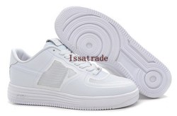 Free Shipping Wholesale Famous Lunar Force 1 2013 High Men's Fashion Sneaker Skate Board Shoes (white)(China (Mainland))