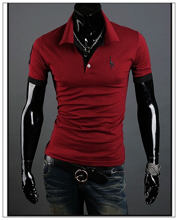 2013 New Men's Polo T-Shirts Casual Slim Fit Stylish Short-Sleeve 2013 New Men's Polo T-Shirts Casual Slim Fit Stylish Short-Sleeve