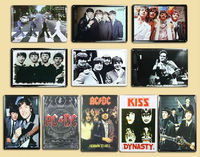 ACDC The Beatles KISS DYNASTY Creative Vintage Retro Metal Tin Sign Deco, home bar cafe decoration, Wholesale, dropship