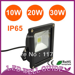 Free shipping Retail NEW DESIGN LED Flood Light 10W/20W/30W/ IP65 AC12V / AC85V~265V /2 warranty years/CE&ROSH(China (Mainland))
