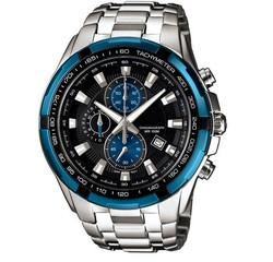 HongKong post Free shipping EF-539D-1A2. JAPAN quartz . New Arrival Chronograph Wristwatch With Original Box And Certificate(China (Mainland))