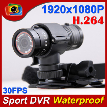 2013 New H.264 Waterproof Sport Acation Driving DVR Camera F9 Full HD