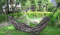 Freeshipping 1pc camouflage hammock survival outdoor camping double person hammock polyester cloth
