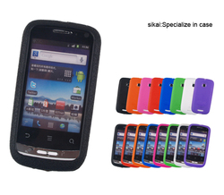 Promotion Sikai Slim Silicone Case For Huawei IDEOS X3 U8510 with Tracking Nmber Free Shipping(China (Mainland))