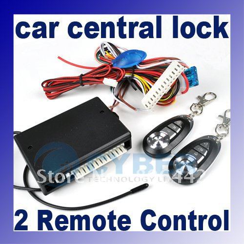 High qualityCar Central Lock Locking Keyless Entry System with Remote Controllers Free Shipping(China (Mainland))
