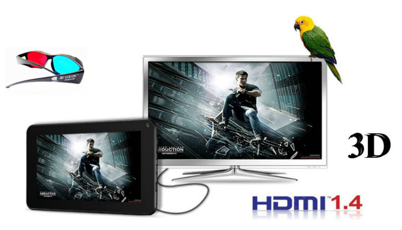 Free shipping/GT+3/tablet/3D film, fashion thin flat computer, Android 4.1, relaxed entertainment online game/wi-fi/USB-OTG+Gift(China (Mainland))