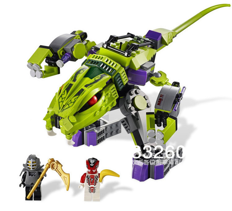 BELA Ninjago Building Blocks , #9755 Middle Fangs Python Machinery 9455(China (Mainland))