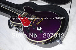 Free shipping 2013 new arrival B.B.King 6-position Switch Electric Guitar Left handed with hardshell case Chinese guitar factory(China (Mainland))