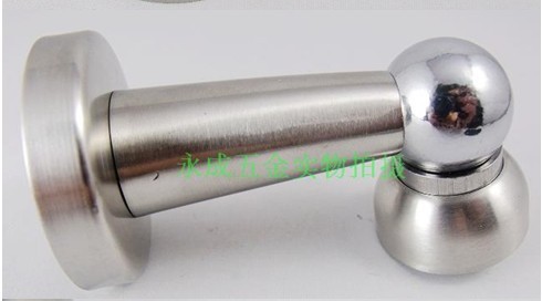 Fine stainless steel door smoking home improvement project interior doors suction, simple wall-mounted, free shipping!(China (Mainland))
