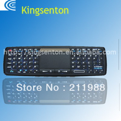 In stock! Measy Wireless Air Mouse Smart Wireless+Touchpad Handheld Keyboard ComboFreeShipping(China (Mainland))