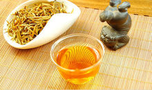 100g( 2packs) Chinese Yunnan yellow Tea The golden liquid Entertain guests good tea Free shipping