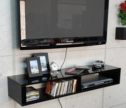 Tv set top box rack diaphragn wall mount lcd cabinet(China (Mainland))