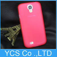 Clear 0.5mm Ultra Thin Matte Slim Crystal Hard Back Case Transparent Cover for Samsung Galaxy S4 i9500 Wholesale