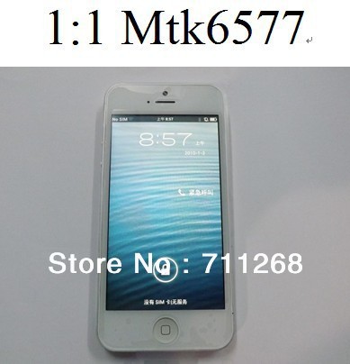 NEWEST!!! HK post free shipping I5 V5 X5 MTK6577 1:1 as original build in 8G android 4.1 4.0 inch QHD screen mobile phone(China (Mainland))