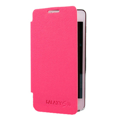1pcs Back cover flip leather case battery housing case for Samsung Galaxy S2 i9100+retail package+1pc touch pen, Free Shipping(China (Mainland))