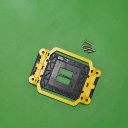 10X Yellow computer motherboards CPU cooling fan AM2 940 stents(China (Mainland))