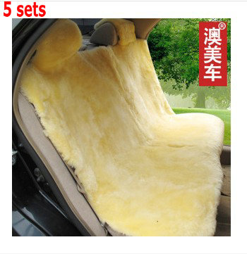 Aomei car seat cushion winter cushion wool cushion sheep shearing sheepskin wool(China (Mainland))