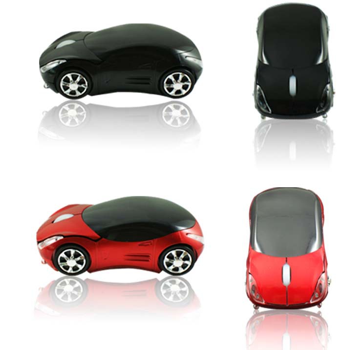 New Car Model USB Wireless Optical Mouse 2.4GHz Car Mice for Laptop PC ...