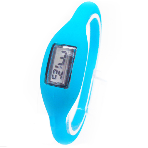 Child day gift jelly candy color silicone gel negative ion silicone gel sports watch decompression(China (Mainland))