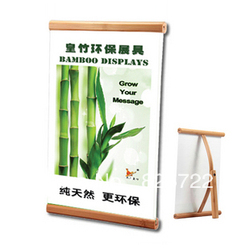 Bamboo banner stands,Mini bamboo L-Bracket(China (Mainland))