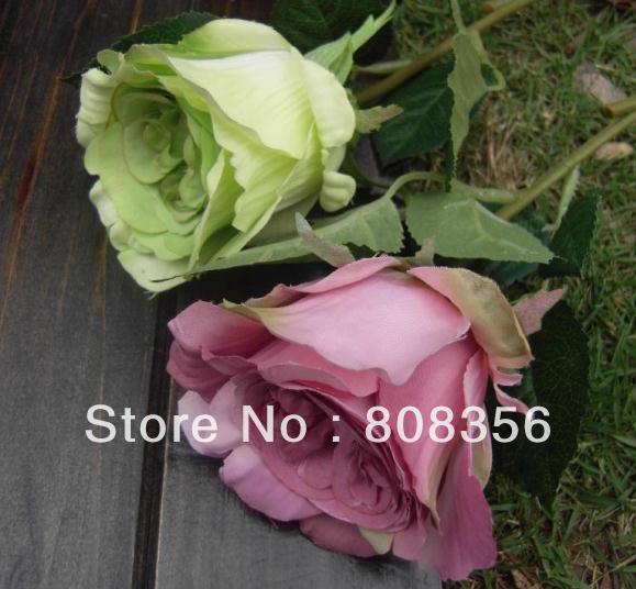 Victoria Dining Table Rose 20Pcs 39cm/15.35" Artificial Simulation Roses Wedding Christmas Home Hotel Restaurant Decorations(China (Mainland))