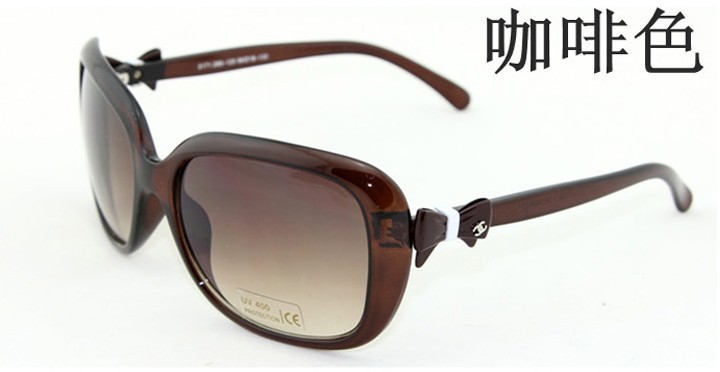 Ch*l sunglasses bow poarizer sunglasses vogue UV glasses women's 5171(China (Mainland))