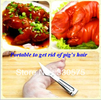 2013 year Multi fuction knife stainless steel Epilation forceps Hair removal pliers Hair clippers, Hair tip clamp,Kitchen razor(China (Mainland))