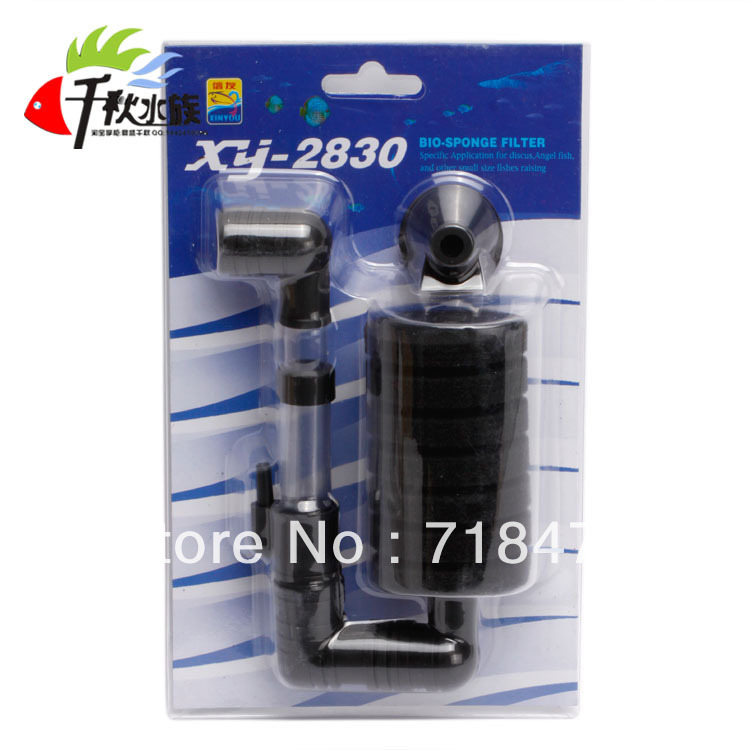 Free shipping XINYOU aquarium fish tank super biochemical sponge filter XY-2830(China (Mainland))