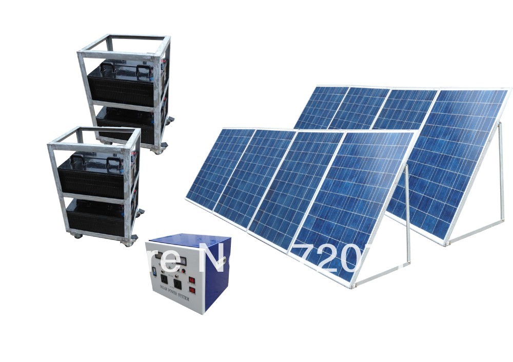 1020W home solar power system, solar generaror include solar panel 