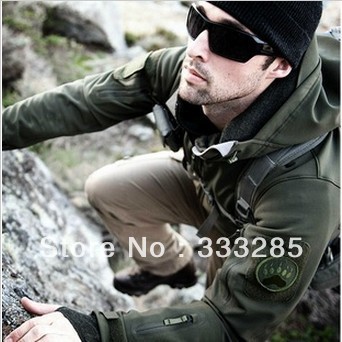 Hot new TAD V 4.0 Men Outdoor Hunting Camping Waterproof Coats Jacket Hoodie Black / Green / Desert / Brown / ACU / CP(China (Mainland))