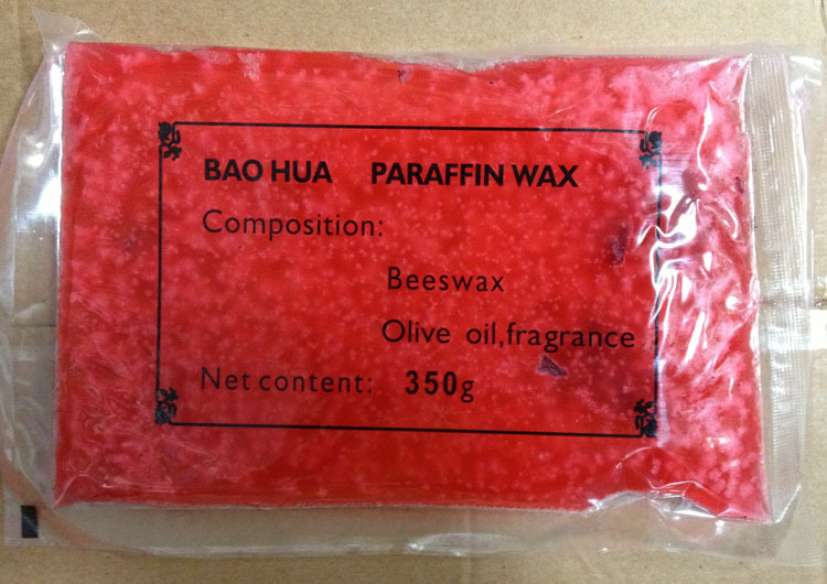 Paraffin Therapy Wax Nutrition for Beauty whitening Olive Oil paraffin wax Treatment Hand Care 350g/1PCS Free shipping(China (Mainland))