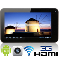 7"Android 4.0 Tablet PC 5 Point Capacitive A13 1.2GHz Camera WIFI 4GB Blue Free Shipping- 88009629