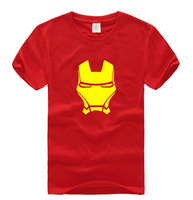 iRonman T-shirt Short-sleeve T-shirt iron man personality men's clothing cotton 100% chromophous plus size available