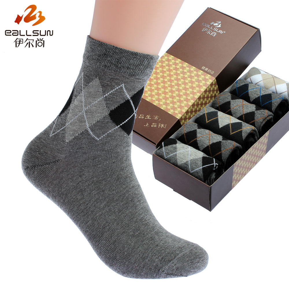 6 double gift box male socks men's socks summer cotton 100% thin cotton socks anti-odor(China (Mainland))