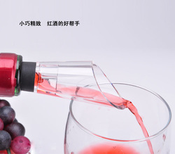 Free Shipping New White Red Wine Aerator Pourer Spout Bottle Decanter Aerating w/ RETAIL BOX(China (Mainland))