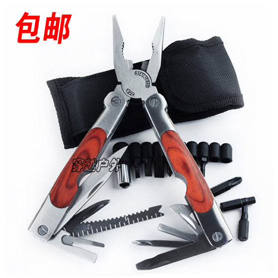 Multifunctional pliers needle nose pliers saw blade outdoor combination pliers combination tools -purpose plier(China (Mainland))