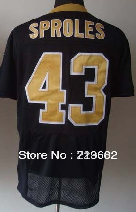 Hot sell !Free Shipping Darren Sproles #43 Men's Elite American Football Jersey,Embroidery and Sewing Logos,Size M--3XL,Accept M(China (Mainland))