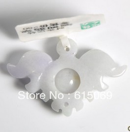 100% natural jadeite jade transport Bead Necklace(China (Mainland))