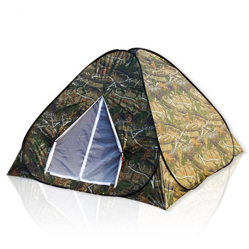 Camouflage steel wire automatic camping tent anti-uv hly-z41 field(China (Mainland))