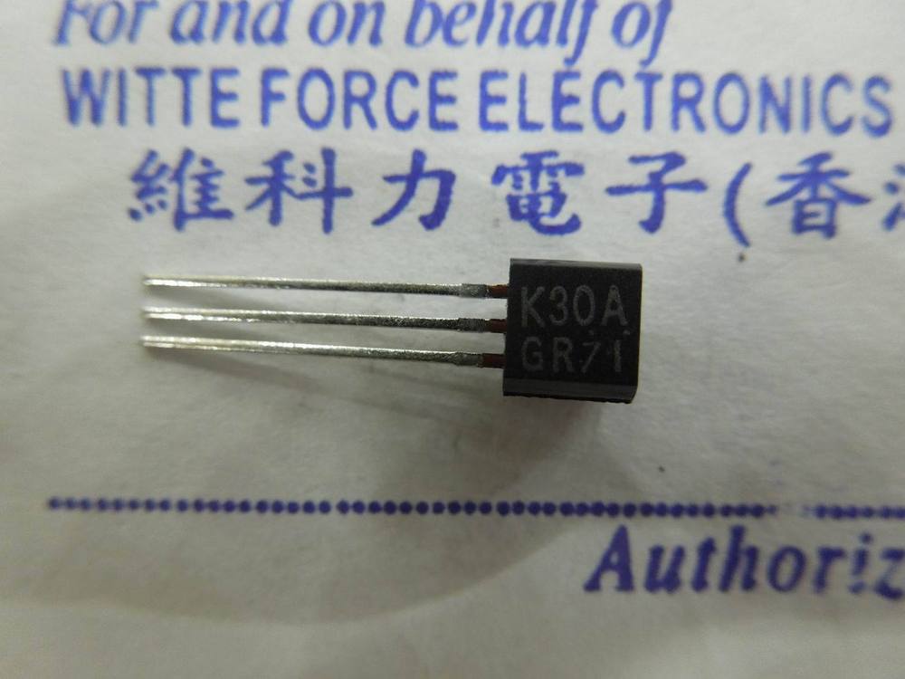 Купить DIP транзистор 2sk30a k30a Японии импорт к92 оригинал новый в