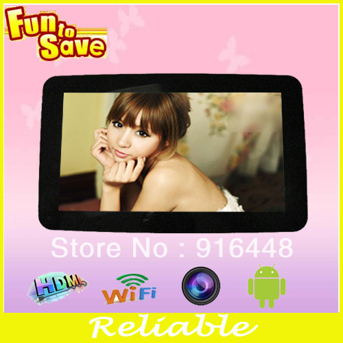 Best price and High quality of 7''HD 16:9 Multi-touch capacitive screen 1024*600pixels android4.1 os tablet pc(China (Mainland))